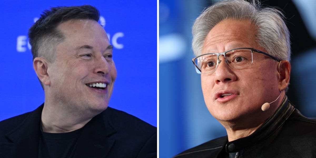 Trump and Elon Musk Picked Up by Jensen Huang on Air Force One Trip to China