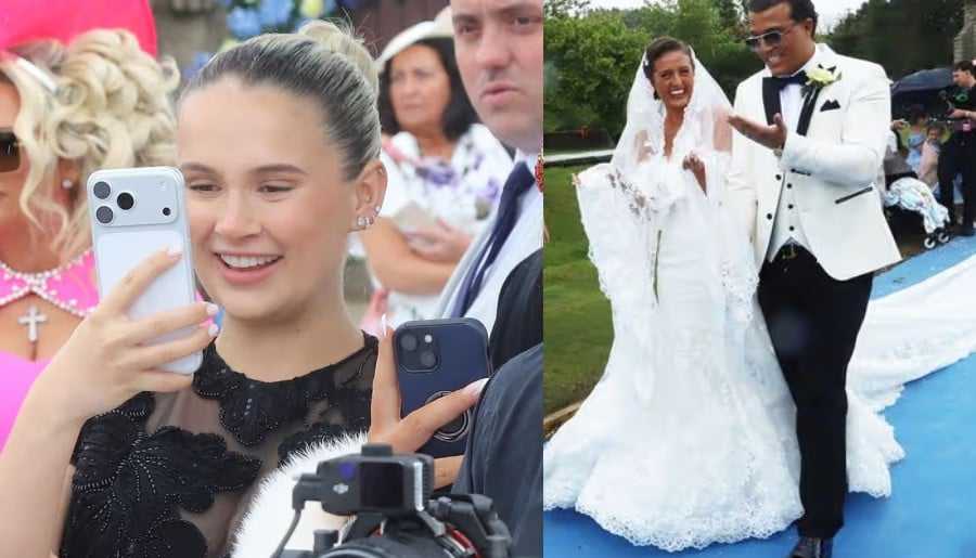 Molly Mae Arrives at Venezuela Fury's Wedding in Style