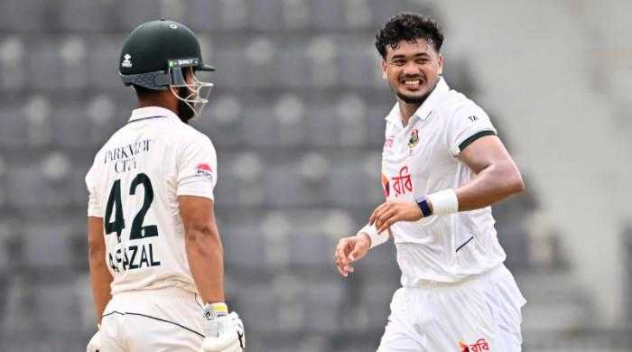 Taskin, Mehidy Dismantle Pakistan's Top Order on Day Two of Sylhet Test