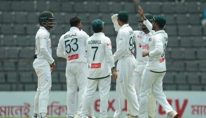 Second Test: Pakistan's top-order collapses as Bangladesh dominate morning session with four key wickets