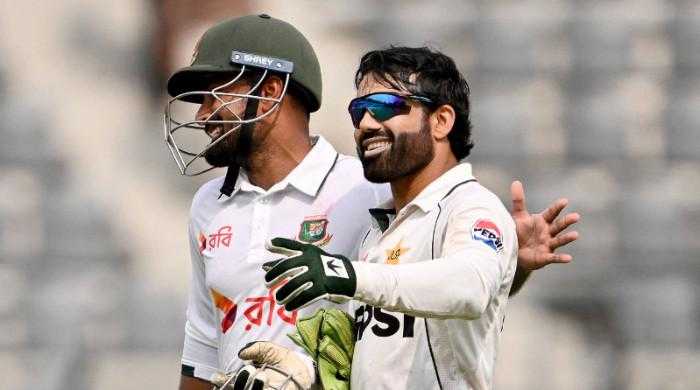 WATCH: Bangladeshi players mock Mohammad Rizwan during Sylhet Test