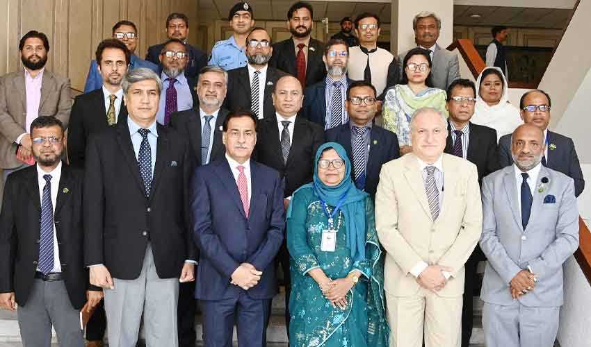 Ayaz Meets Bangladesh Delegation to Reaffirm Bilateral Ties
