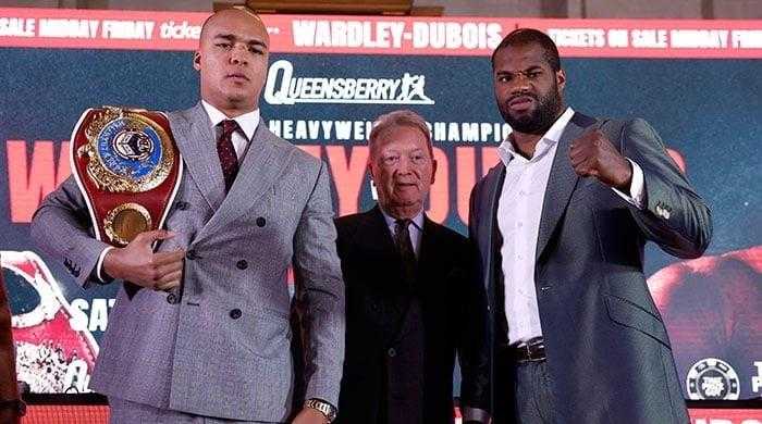 Frank Warren Shares Thoughts on Wardley-Dubois Rematch Clause