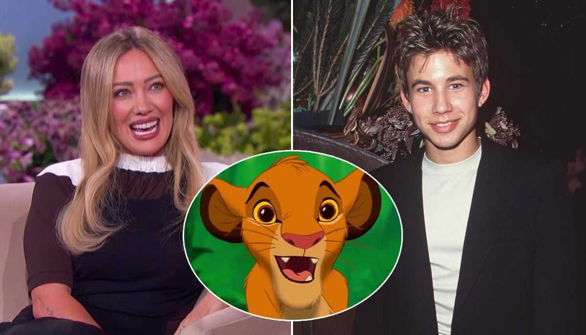 Hilary Duff Reveals Her Childhood Celebrity Crush Was Young Simba's Voice Actor