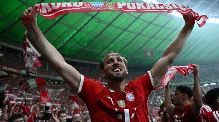 Kane hat-trick helps Bayern win German Cup and domestic double