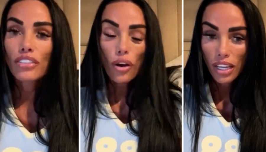 Katie Price talks to Lee Andrews' father amid disappearance drama
