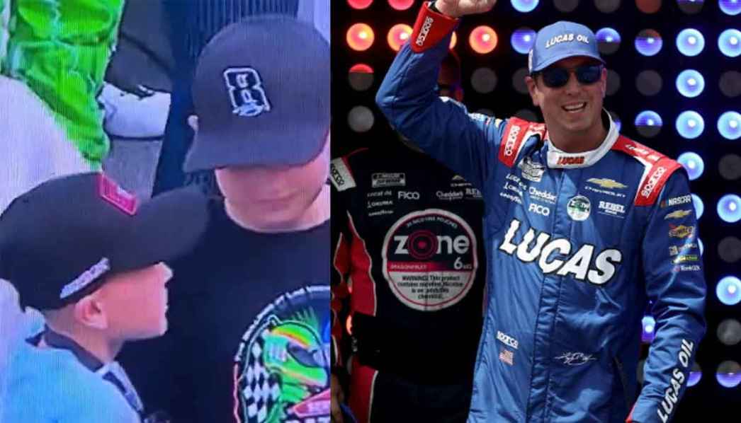 Kyle Larson's Son Moves Fans With Thoughtful Gesture During Kyle Busch Tribute