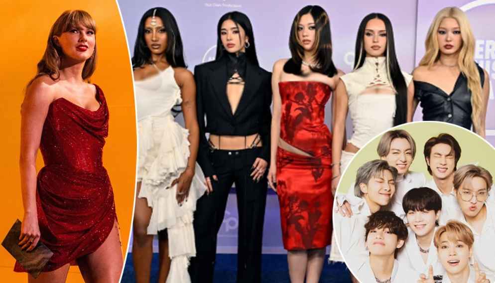 KATSEYE Wins Big at AMAs, Pays Tribute to Taylor Swift and BTS in Heartfelt Celebration