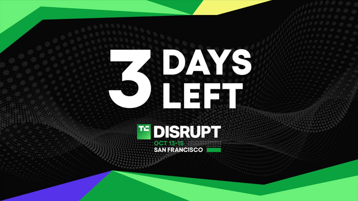 Disrupt 2026 Early Bird Ticket Savings End Soon
