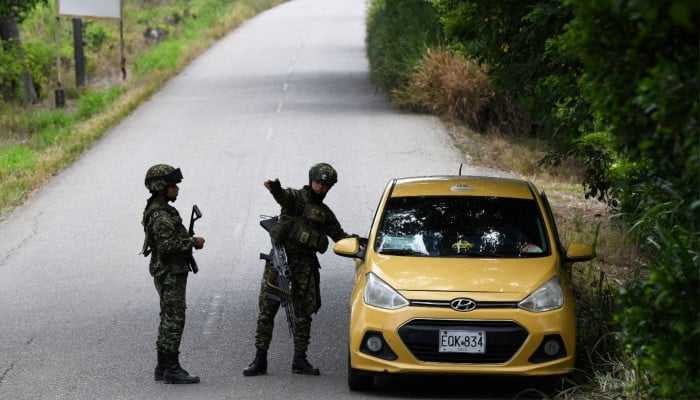 Over 40 Killed in Colombia Guerrilla Clashes on Eve of Election