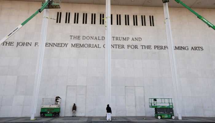 US Judge Orders Removal of Trump's Name from Kennedy Centre Facade in Washington DC