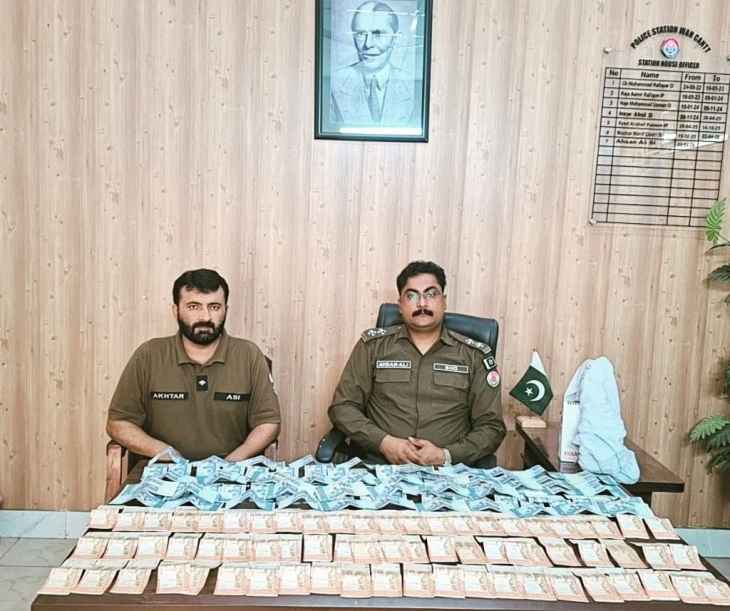 Proclaimed Offender Wanted in Robbery Cases Arrested in Wah Cantt; Stolen Cash and Weapon Recovered