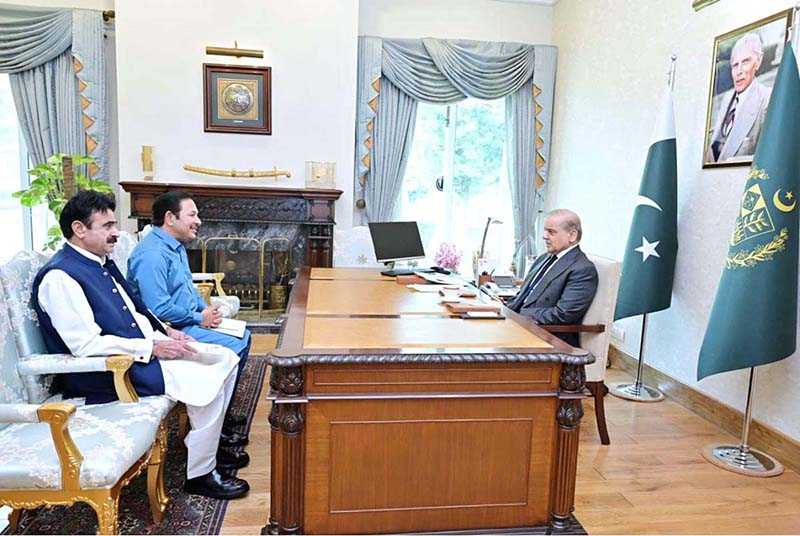 MNA Malik Afzal Khokhar Meets Prime Minister Shehbaz Sharif