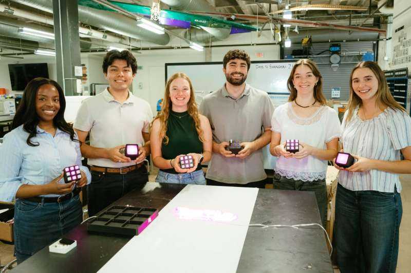 Engineering students turn stroke rehab into interactive gameplay