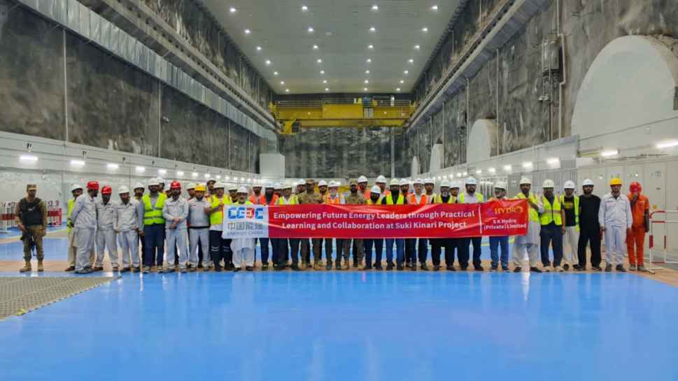 PU Students Gain Practical Insight into Clean Energy Technologies at SK Hydropower Station