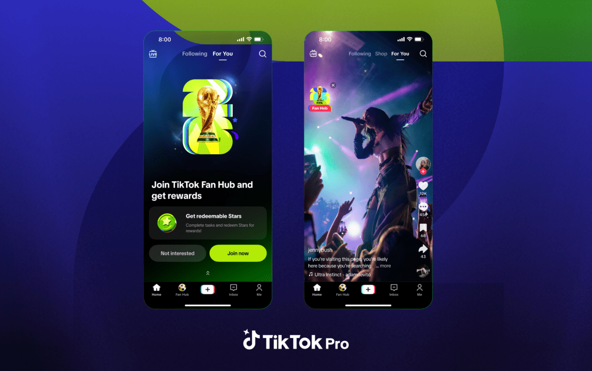 TikTok Launches TikTok Pro Events for Global Cultural Moments Like the FIFA World Cup