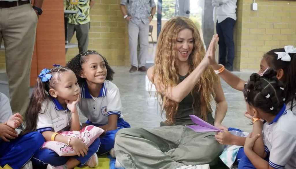 Shakira Dedicates FIFA Anthems Royalties to Children's Charity