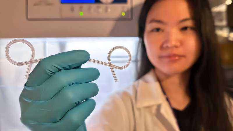 A 3D printed stent, shaped like a lily, could speed recovery after weight-loss surgery