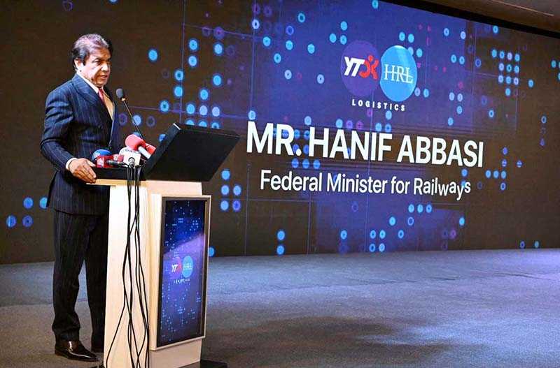 Federal Minister Muhammad Hanif Abbasi Launches Cross-Border Logistics Hub to Boost Trade with China