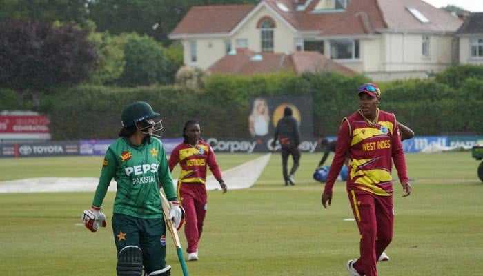 Pakistan Bow Out of T20I Tri-Series After Rain-Interrupted Match Against West Indies