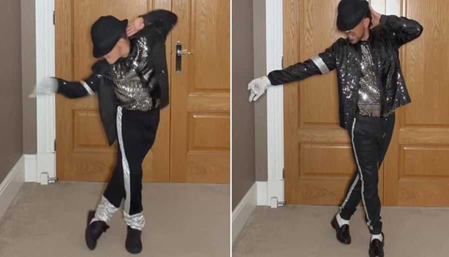 Peter Andre and Son Theo Re-create Michael Jackson Moves in Adorable Video