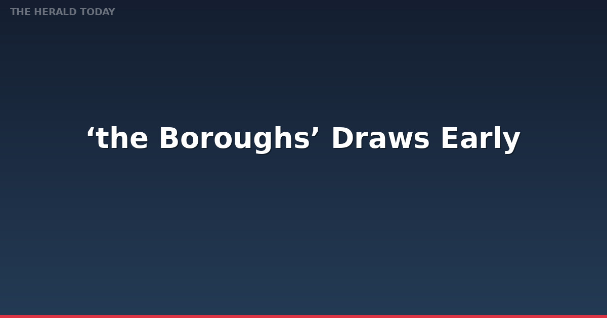 ‘The Boroughs’ Draws Early Comparisons to Classic Sci-Fi Horror Hits
