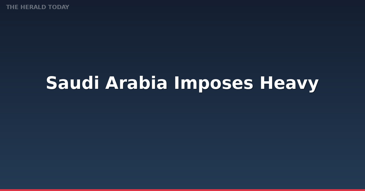 Saudi Arabia Imposes Heavy Fines for Illegal Hajj Transport