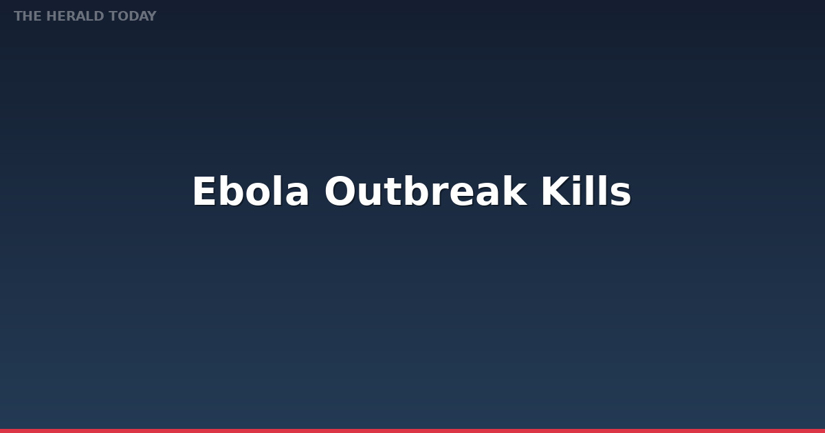 Ebola Outbreak Kills 8