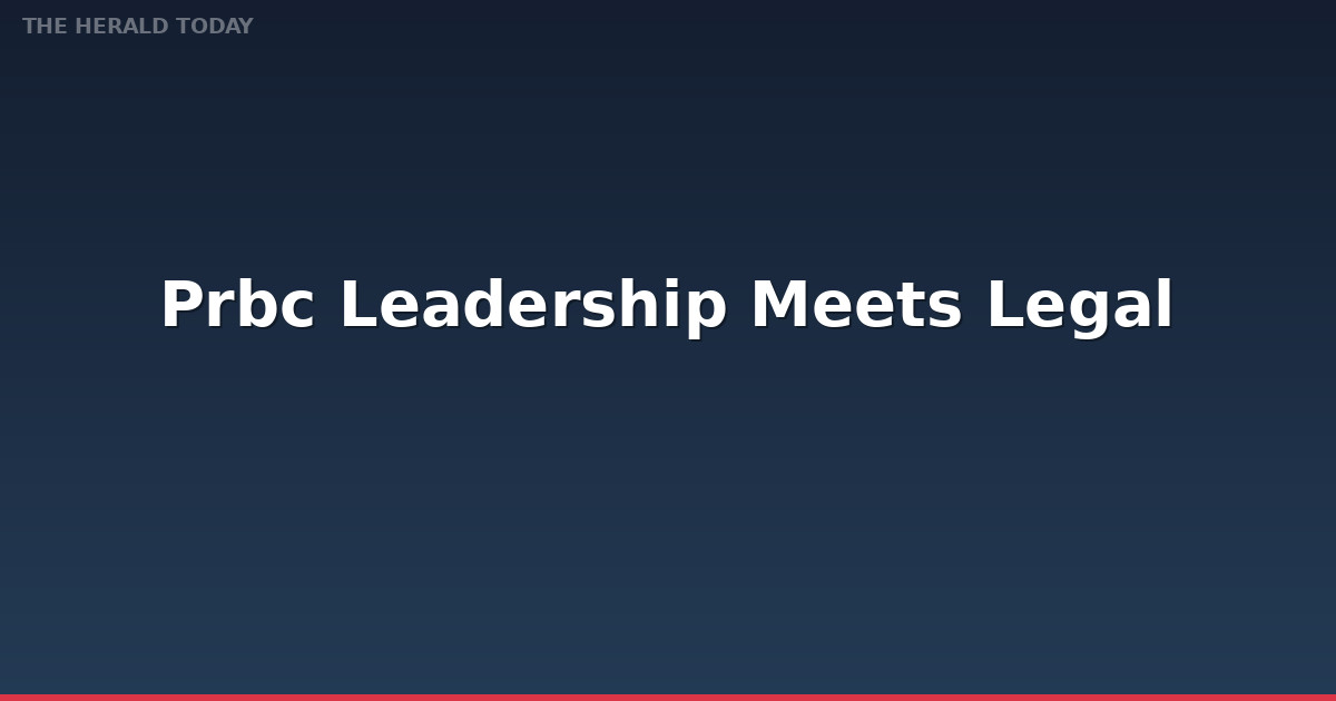 PRBC Leadership Meets DG Legal Affairs to Boost Investor Confidence
